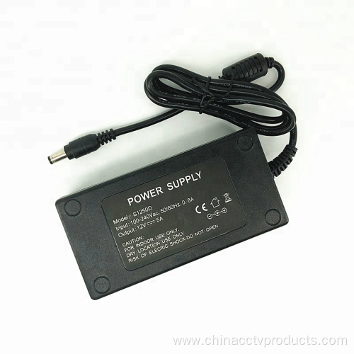 12VDC 5Amp 60W CE Desktop Type Power Adapter